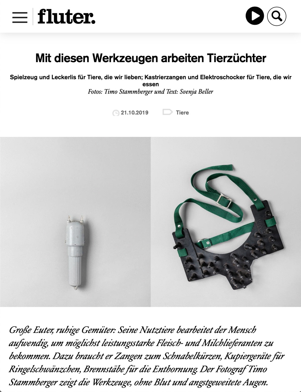 fluter-magazin-timo-stammberger-svenja-beller_werkzeuge-massentierhaltung